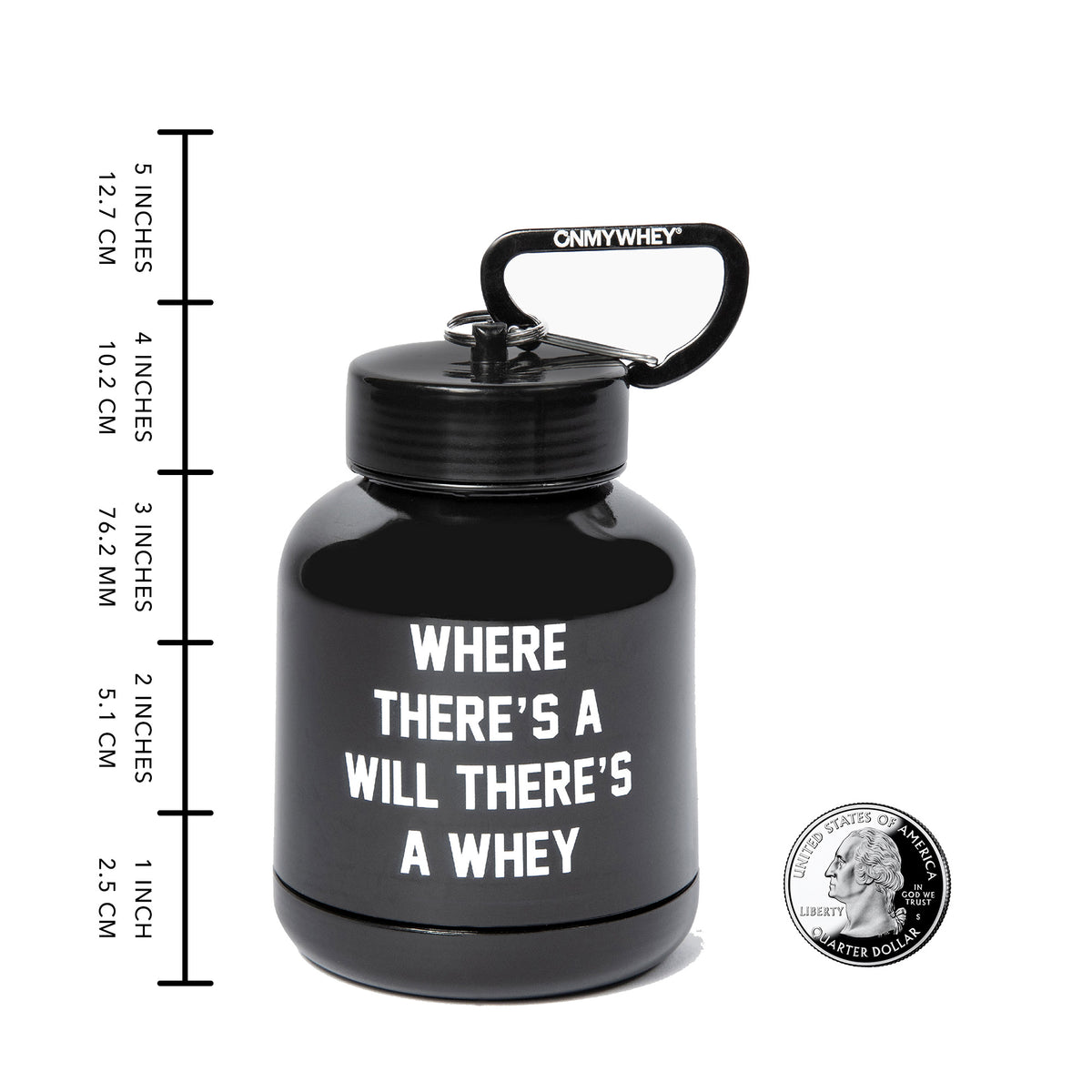 Double Scoop (180cc), Where There's A Will There's A Whey - OnMyWhey