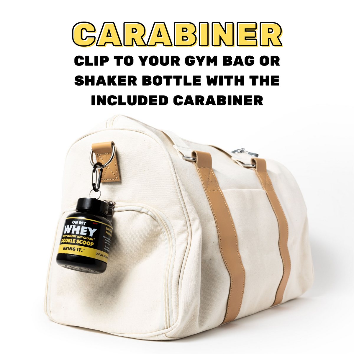 Shaker Bottle And Protein Powder Container 180ml - OnMyWhey