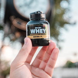 Whey Protein Keychain 