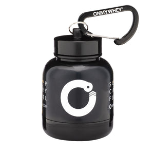 On My Whey Protein Keychain Bottle