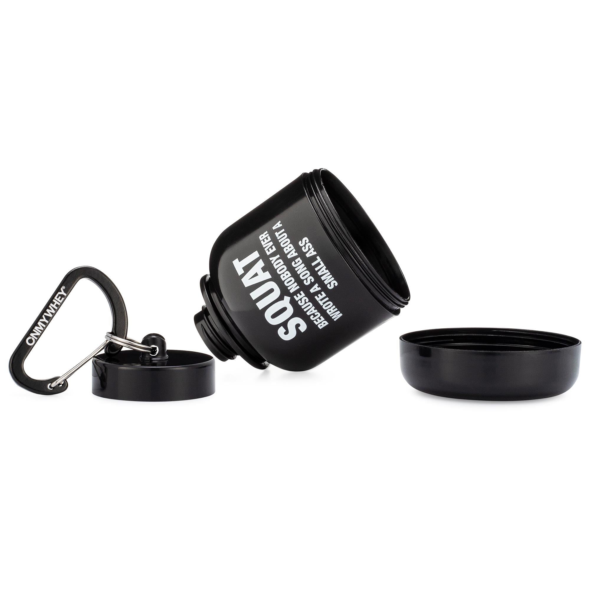 Portable Travel Funnel Keychain Container